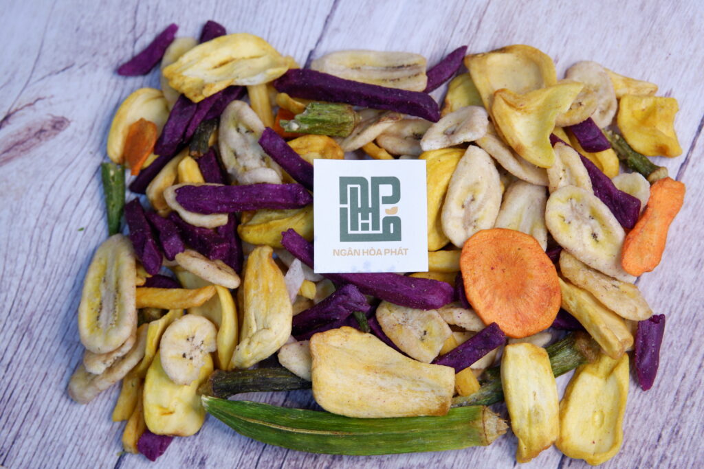 đĩa hoa quả sấy thập cẩm