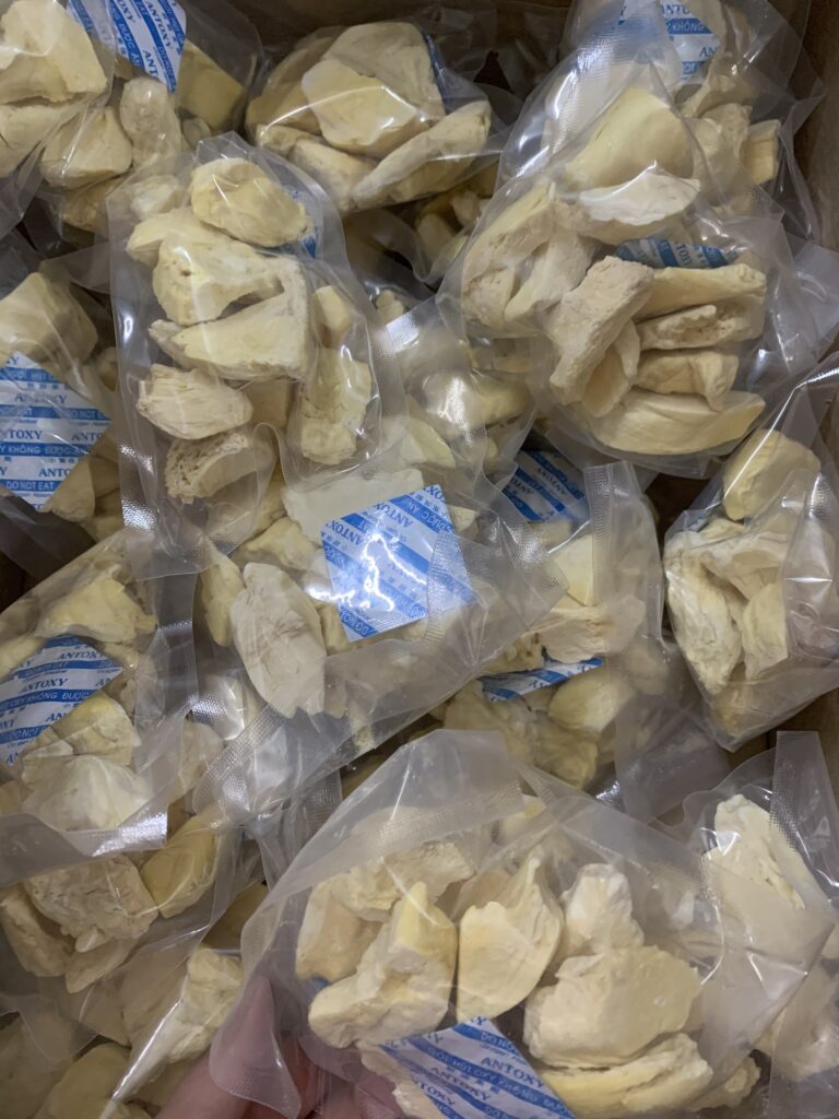 Sầu riêng sấy thái lan