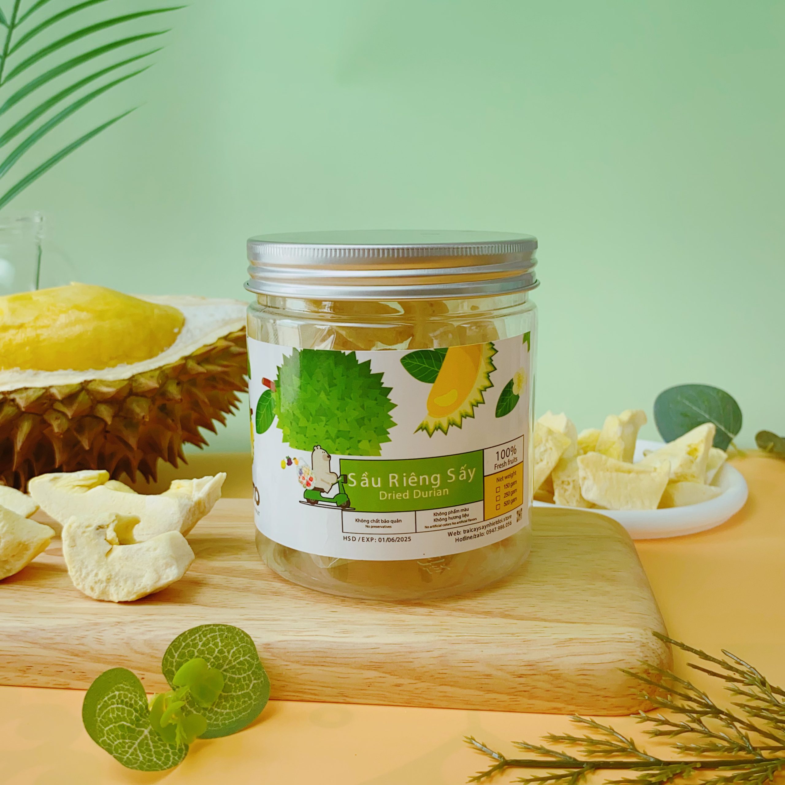 sầu riêng sấy thăng hoa tropito sầu riêng sấy thăng hoa tropito