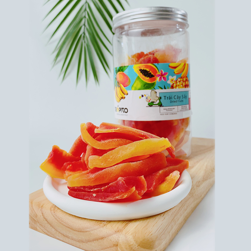 Đu đủ sấy dẻo tropito 1